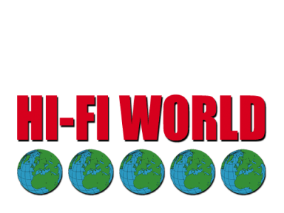 Hi-Fi World Five Globes logo