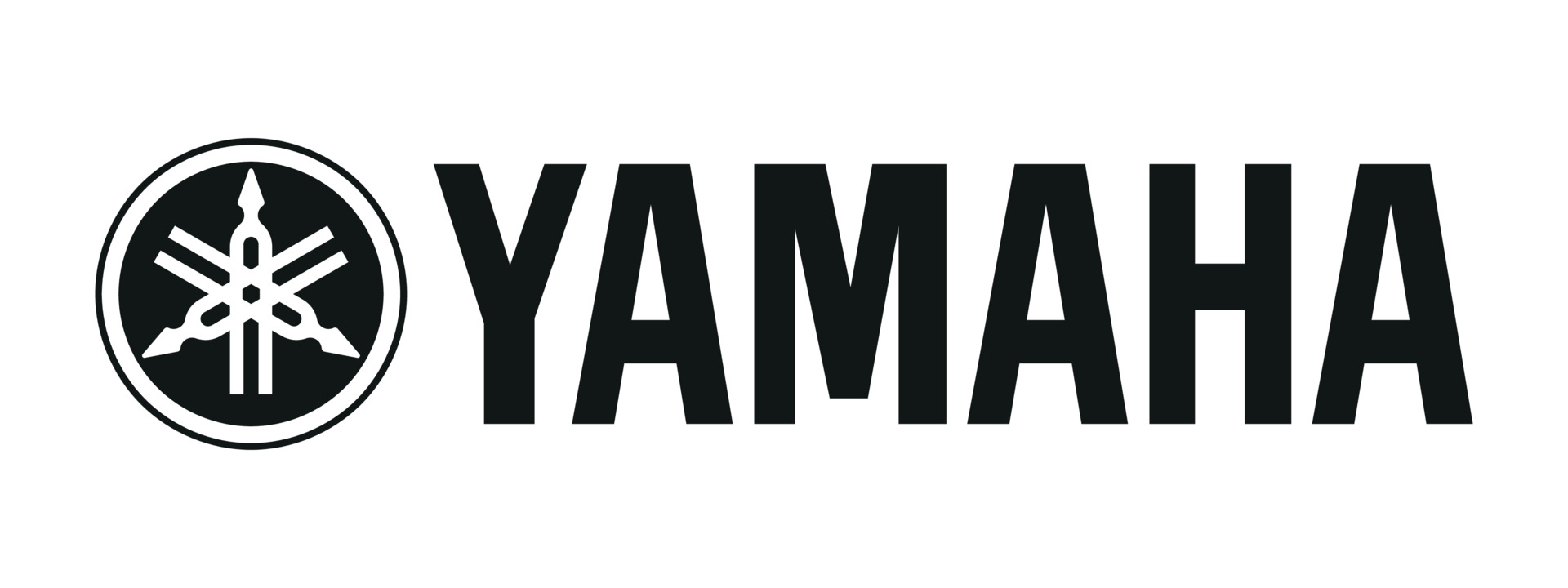 Black Yamaha logo