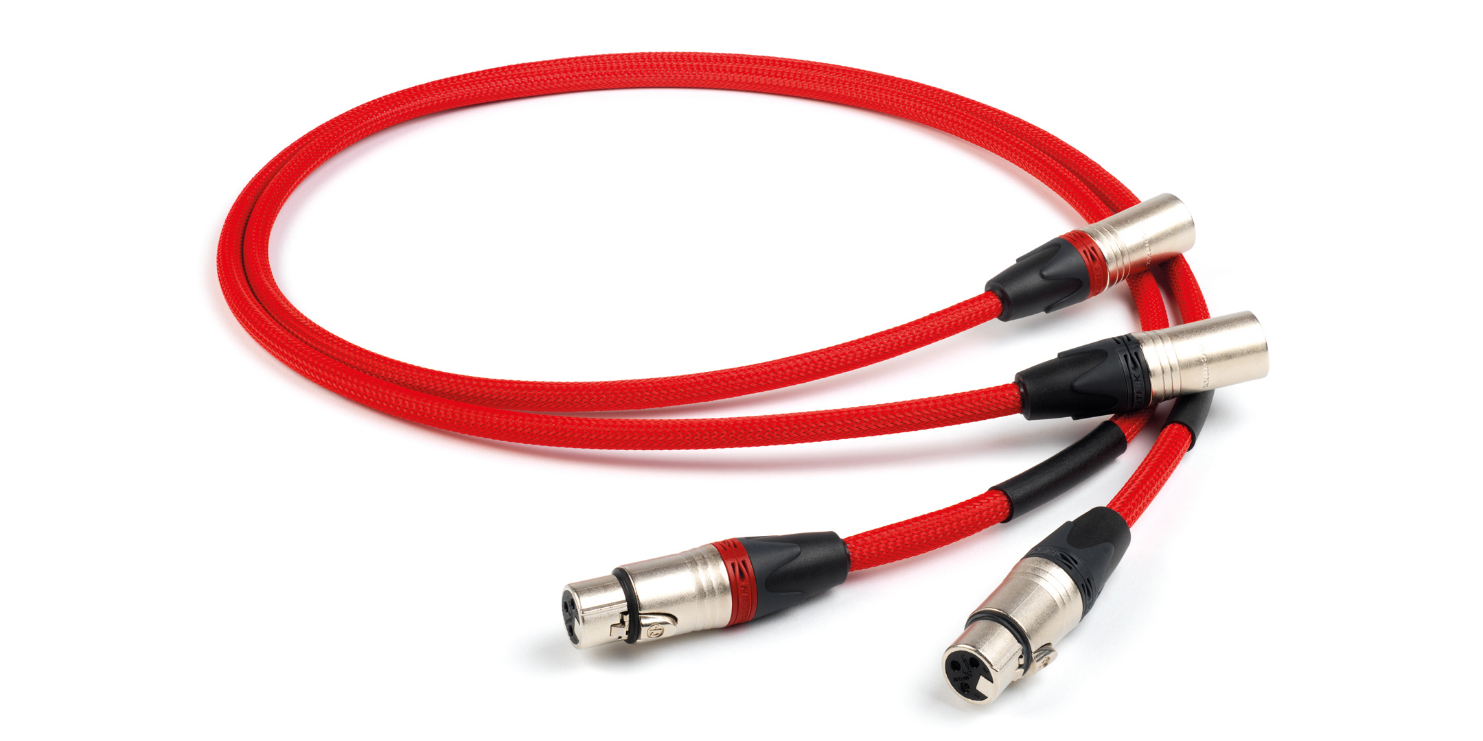 Pic showing a pair of Chord Shawline XLR connectors