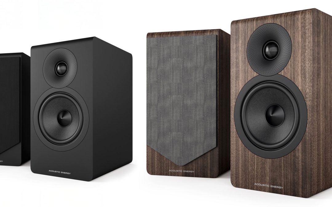 Pic showing two pairs of AE300 speakers